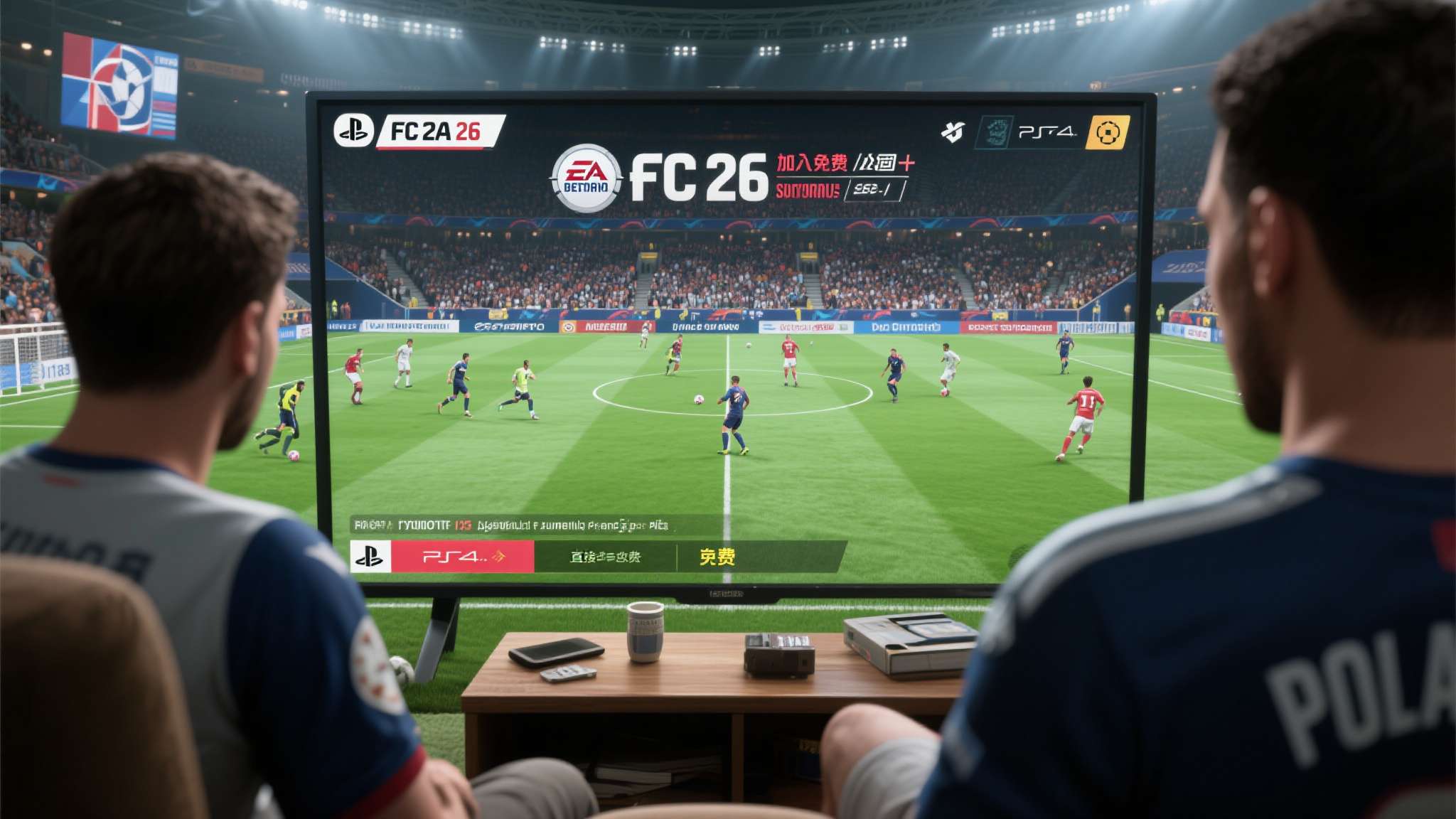 对于偶尔想在客厅里踢一场虚拟赛事的休闲玩家来说，FC 26的上手门槛适中，联机对